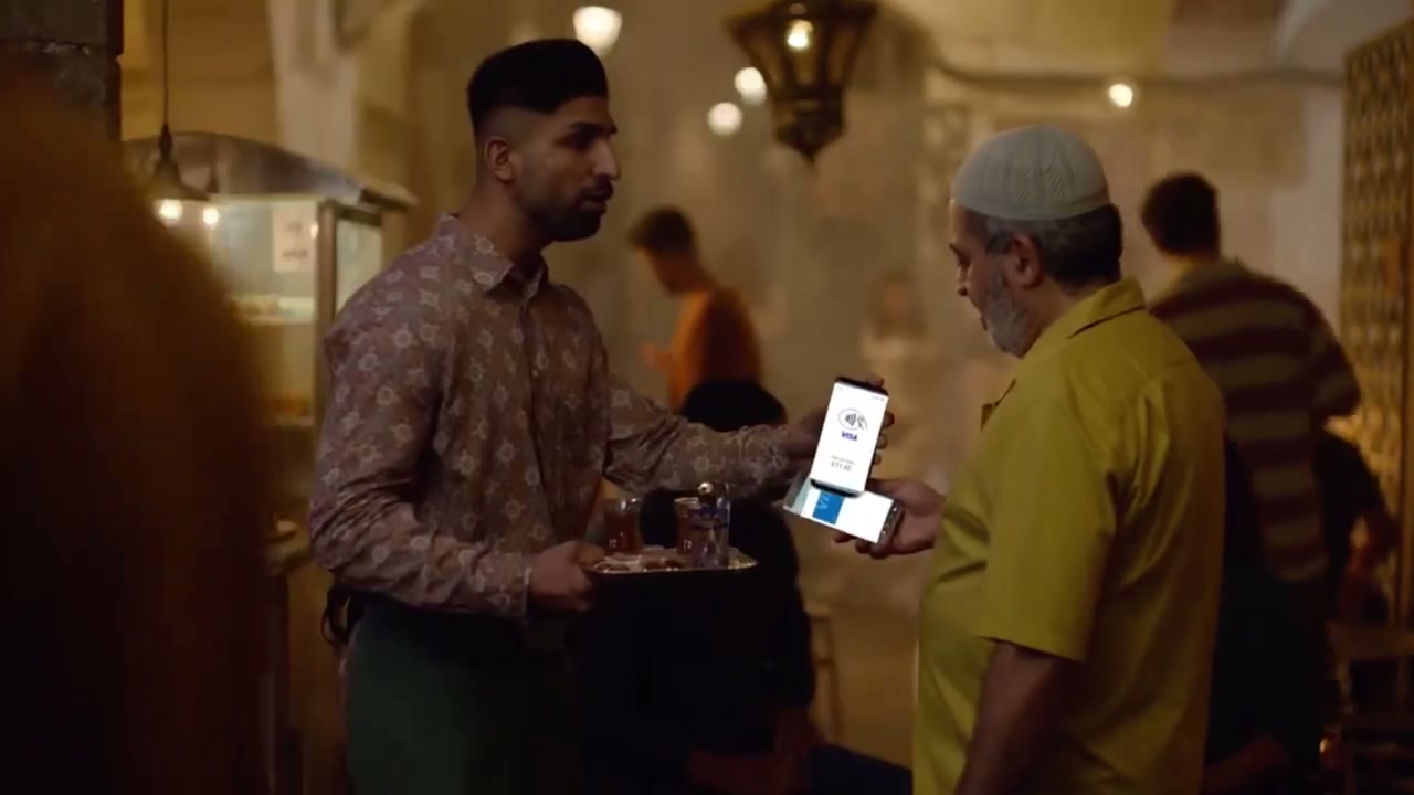 Visa ad key art